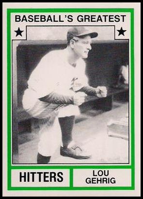 23 Lou Gehrig